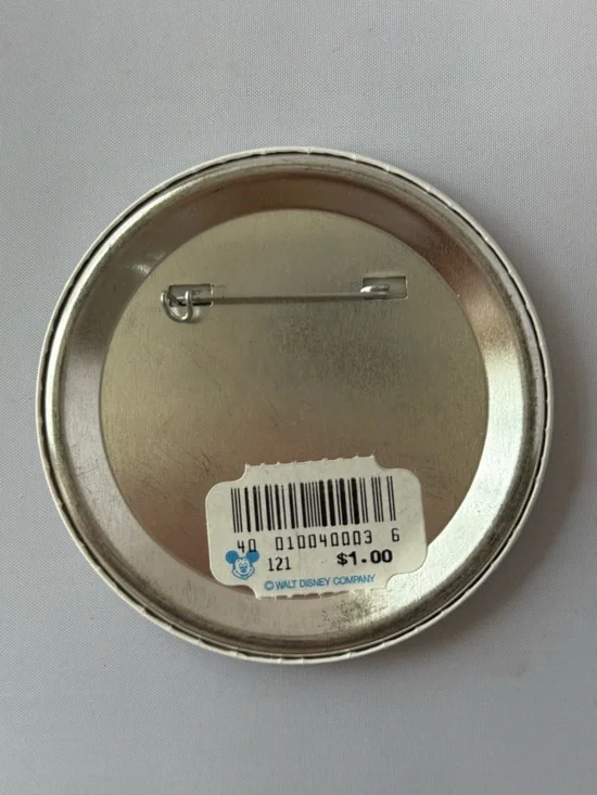 Vintage 80’s Disneyland Splash Mountain 3in Button Pin Set of 2 Cast Member Excl - Picture 7 of 9